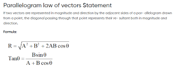 Units Dimensions Vector Formula