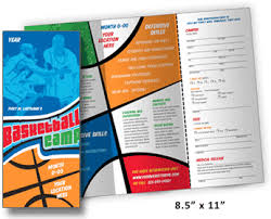 Basketball Camp Brochure Design Inspirations Brochure