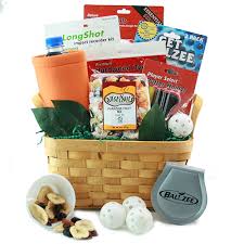 tee time golf gift basket