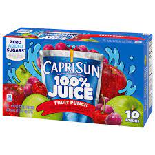 capri sun 100 juice fruit punch