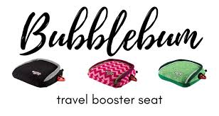 The Bubblebum Inflatable Booster Seat