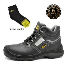 Safetoe Brand Safety Shoes Work Boots Men Steel Toe Cap