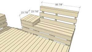 How To Build Space Saving Deck Benches