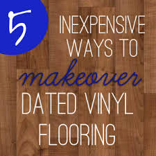 Modern vinyl flooring rolls come in widths of 6 feet or 12 feet, making it possible to lay the flooring seamlessly in smaller rooms, extending its. How To Update Dated Vinyl Sheet Flooring Inexpensively