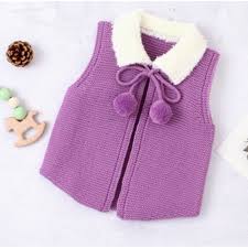 I would like the pattern that's all the way at the tip of this how to knit a sweater: Baby Girls Knitted Cardigan Sleeveless Fleece Lapel Cute Waistcoat Toddlers Girls Warm Sweater Vest Walmart Canada