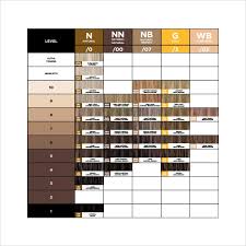 Free 10 Sample Hair Color Chart Templates In Free Sample