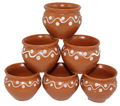 Cup and saucer options may also offer the floral patterns of these tea wares are both breathtaking and classical. Odishabazaar Ceramic Kulhar Kulhad Cups Traditional Indian Chai Tea Cup Set Of 6 2 7 Oz Lpn 1931 Buy Online In Guernsey At Guernsey Desertcart Com Productid 130226693