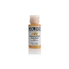 Golden Fluid Acrylic Iridescent Color