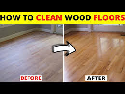 how to clean hardwood floors without