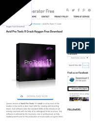 Freeware programs can be downloaded used free of charge and without any time limitations. Avid Pro Tools 11 Crack Keygen Software Digital Technology