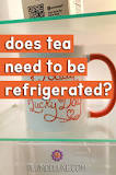 Can I put hot tea in freezer?