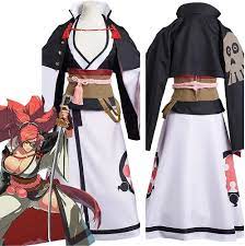 Amazon.com: Echunchan Guilty Gear Strive Baiken Cosplay Costume Outfits  Halloween Carnival Suit (XS, Female) : Clothing, Shoes & Jewelry