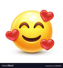 in love emoji royalty free vector image