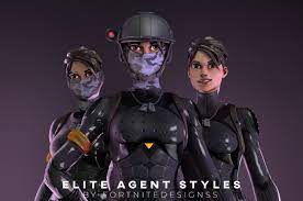 These new edit styles are looking very. What About Elite Agent With No Mask Not Oc Fortnitebr