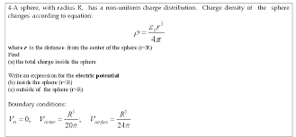 Charge Density Of The Sphere Changes