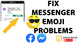 how to fix messenger emoji problem
