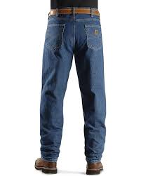 Carhartt Mens Relaxed Fit Tapered Leg Jean Darkstone 48 32