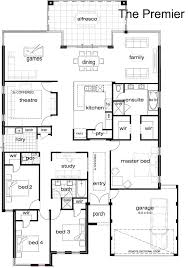 Single Story House Floor Plans Single
