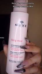 nuxe very rose milk makeup remover