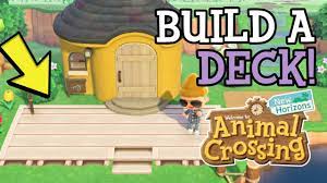 how to build a deck in crossing