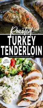 oven roasted turkey tenderloin easy
