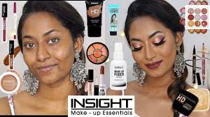 trying a full face of insight cosmetics