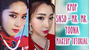 mr yoona kpop makeup tutorial