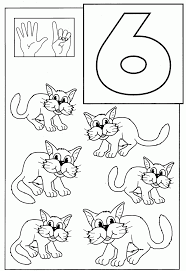 These alphabet coloring sheets will help little ones identify uppercase and lowercase versions of each letter. Number 6 Coloring Page Coloring Home