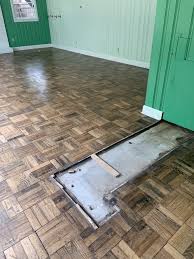 refinished hardwood floors before