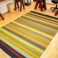 large hand woven wool area rug 5 5x8