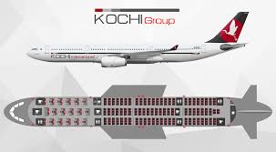 airbus a330 300 kochi with seat map