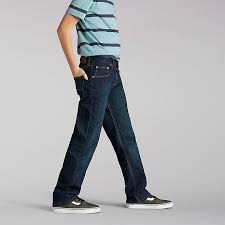 Premium Select Straight Fit Boys Jeans Husky Lee