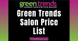 green trends salon list 2023