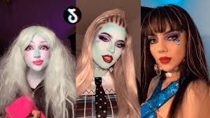 monster high makeup tiktok challenge