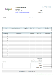 Pastel Invoice Template Download