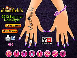 summer nails style play now
