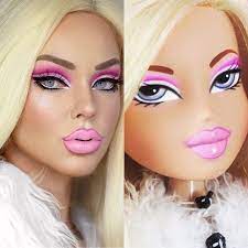 cara simpel bikin makeup barbie look