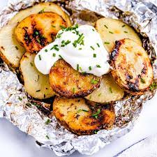 grilled potatoes in foil easy budget