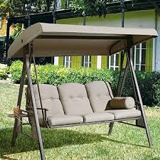 One company specializes in all makes and models replacement canopy and cushion covers for patio swings. Best Porch Swing Reviews 2020 12 Amazing Choices