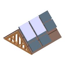 Roof Panel Icon Isometric Vector House