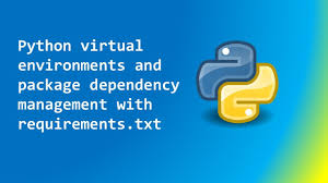 python virtual environments and package