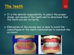 Try In Of Complete Dentures