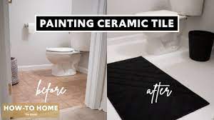 how to paint your ceramic tile floor