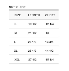 Tillys Size Chart Related Keywords Suggestions Tillys