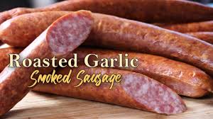 roasted garlic smoked sausage 2