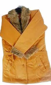 Yellow Ladies Winter Coat Size Xl At