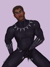 Black panther nackt