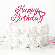 free happy birthday cake topper