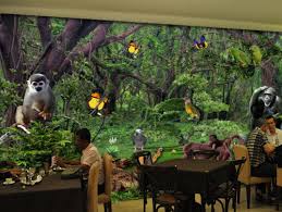 3d Jungle Animals 838 Wallpaper Mural