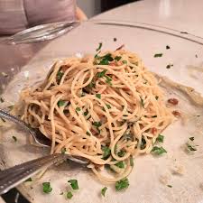 spaghetti aglio e olio recipe